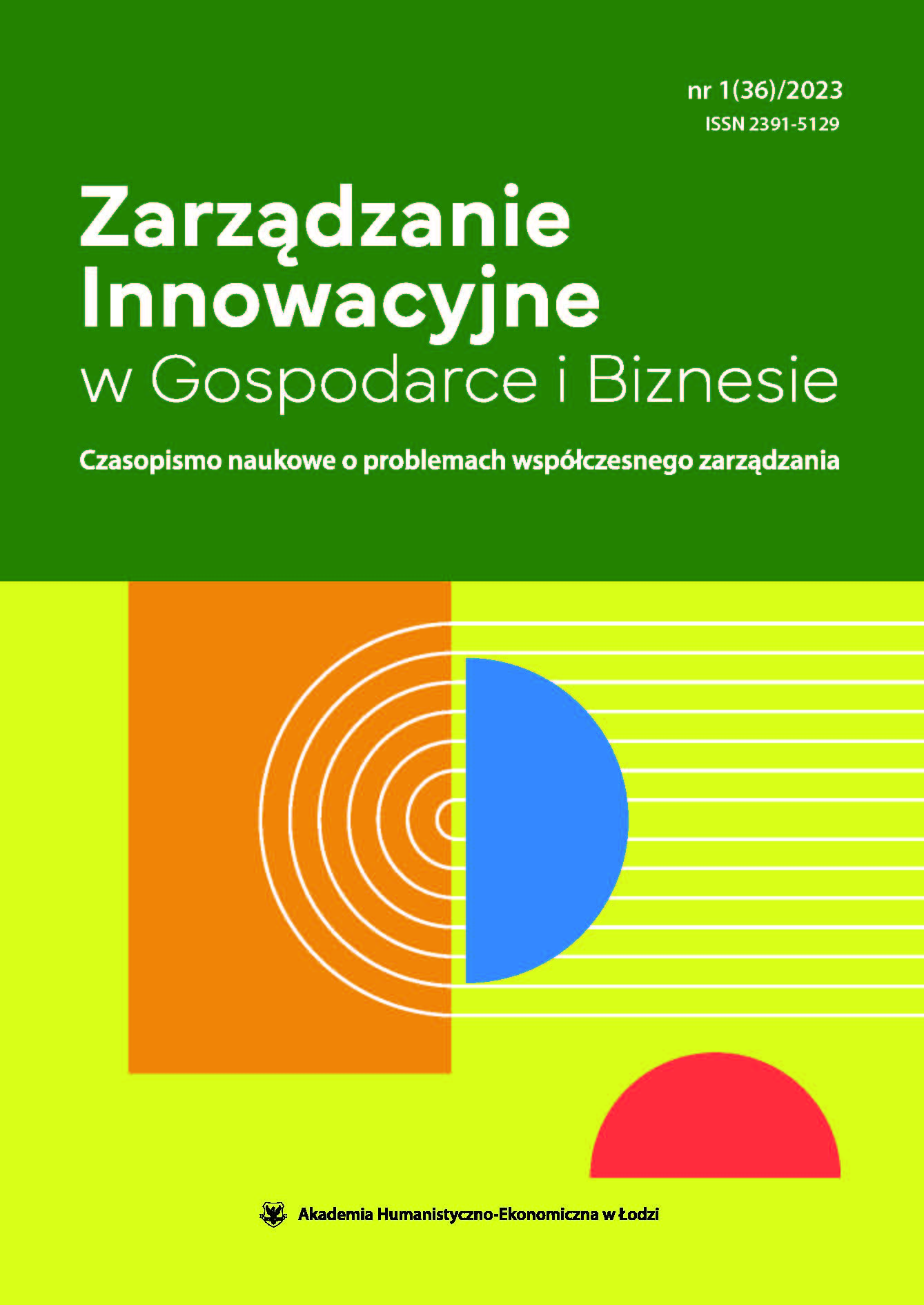 Zarządzanie Innowacyjne... nr 1(36)/2023